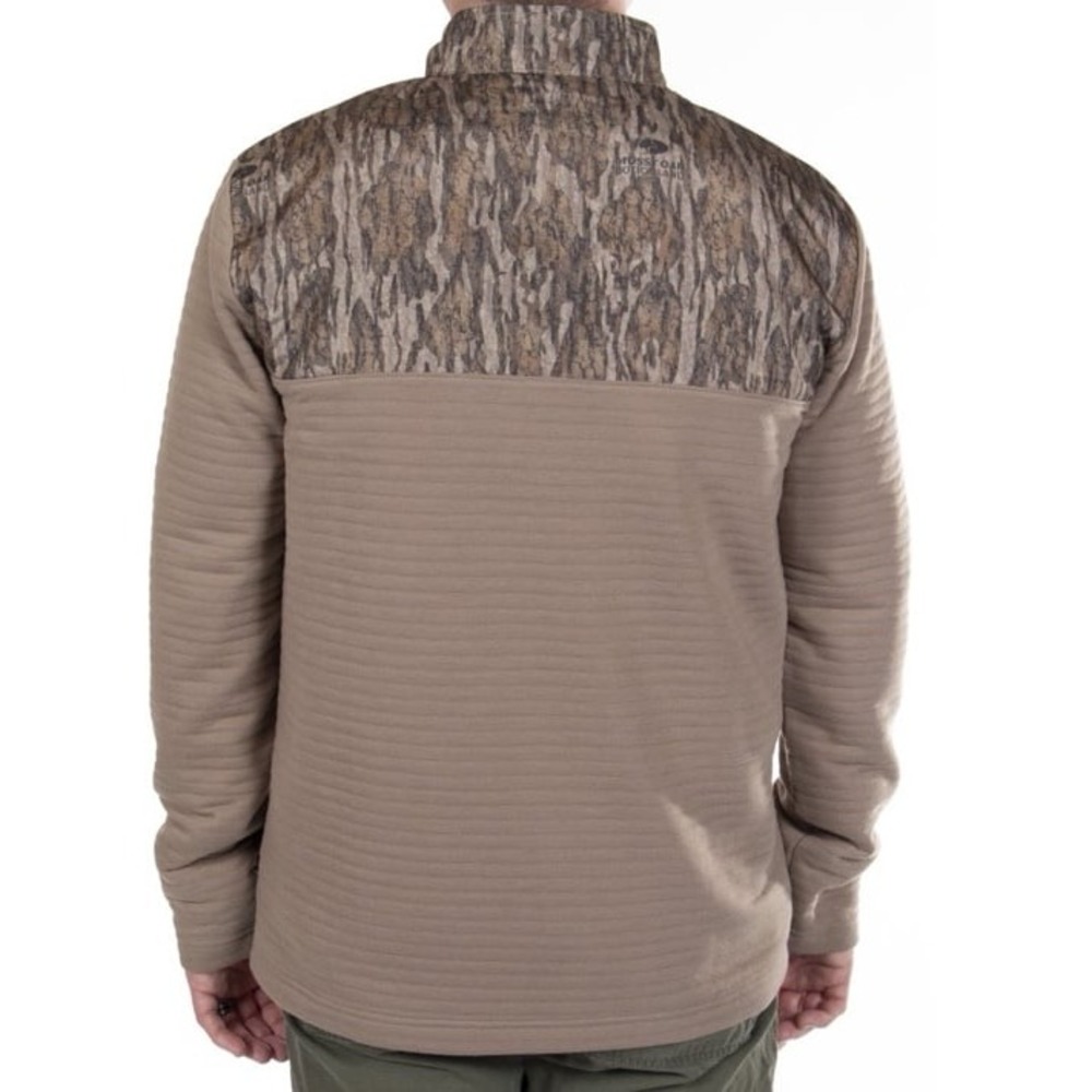 NWT Mossy Oak Camo 1/4 Zip Pullover Sweatshirt Men's 2x - Picture 6 of 6